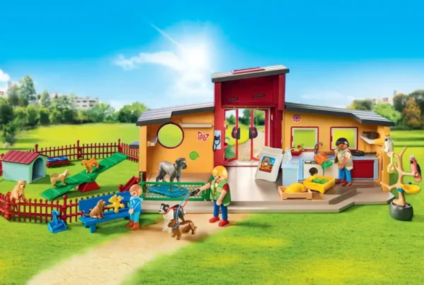 1200x807 PLAYMOBIL My Life 50YR Dierenpension - 71599