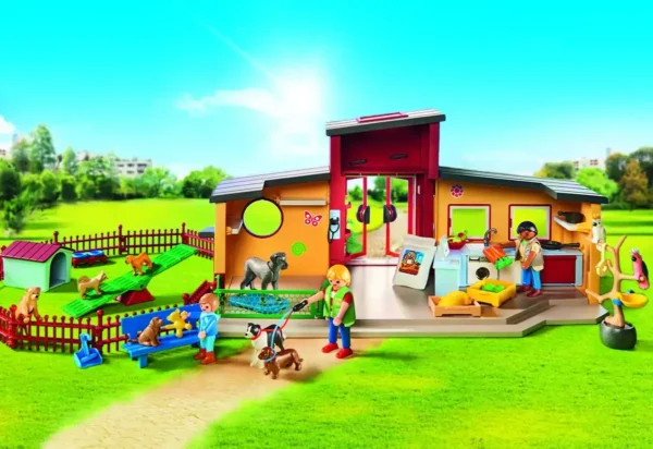 1200x823 PLAYMOBIL My Life 50YR Dierenpension - 71599