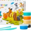 Hey Clay Dog Story Set van 15 potjes Boetseerklei