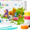 Hey Clay Boetseerklei Farm Animals - 6 figuren