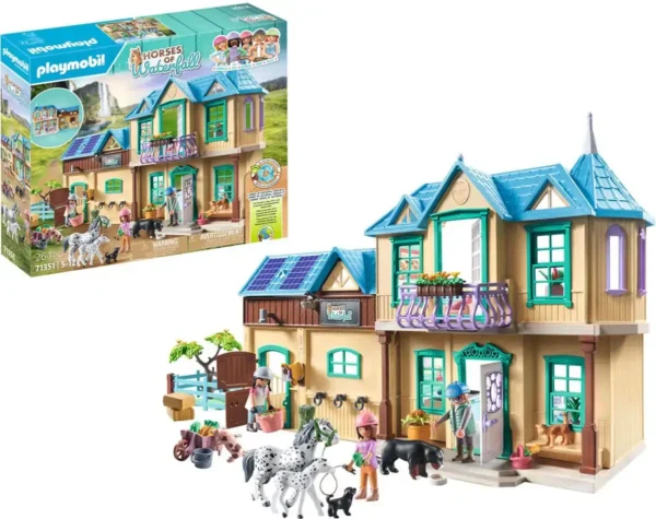 1200x949 PLAYMOBIL Horses of Waterfall Waterfall Ranch - 71351