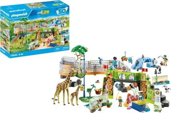 PLAYMOBIL My Life 50YR Dierenpark - 71600