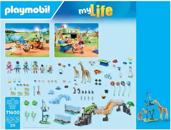 PLAYMOBIL My Life 50YR Dierenpark - 71600