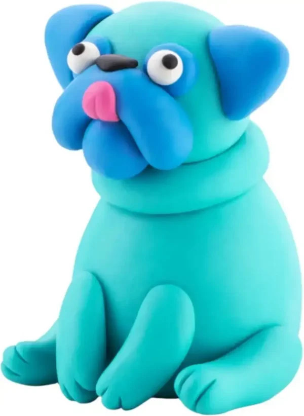 Hey Clay Dog Story Set van 15 potjes Boetseerklei