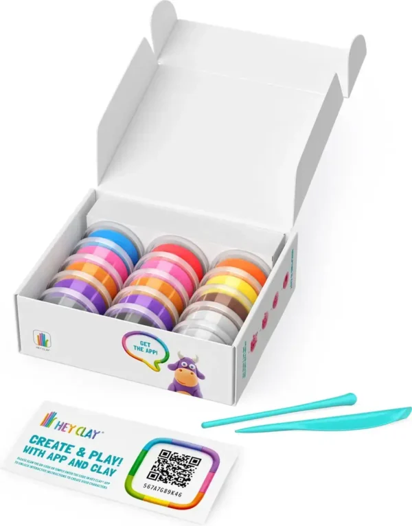 Hey Clay Boetseerklei Farm Animals - 6 figuren