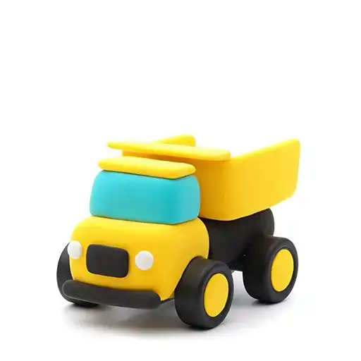 9d43316d-7cd6-4771-9132-34408cae81b6 Hey Clay Boetseerklei Construction Vehicles - 12 cans - 6 figuren