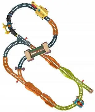 Thomas & Friends Adventures With Thomas & Brake Car Bruno Motorized Toy Train & Track Set For Kids