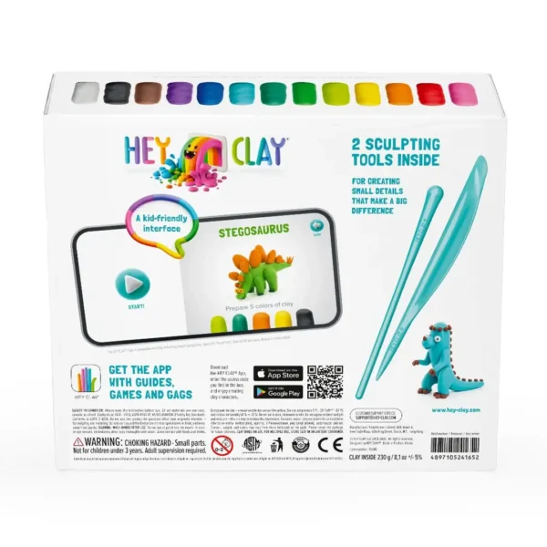 HC-Dinos-15CANS-07_1078x1078 Hey Clay Dino's - Droogklei voor kinderen - 6 figuurtjes