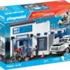PLAYMOBIL Action Heroes 50YR Politiepost met voertuigen - 71602