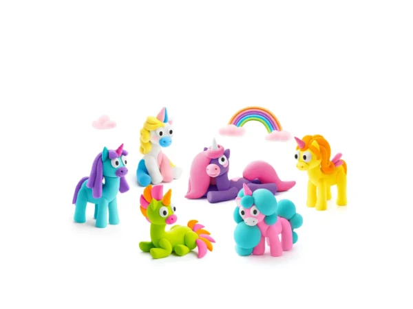 Hey Clay Rainbow Unicorn - 15 cans - 6 unicorns