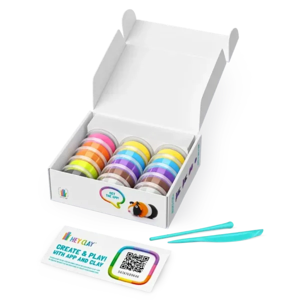 Hey Clay Fluffy Pluizige Huisvriendjes - 15 potjes