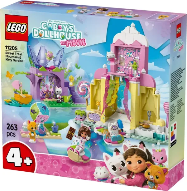 LEGO® Gabby's Poppenhuis Snoepjesberg en Kittentuin - 11205