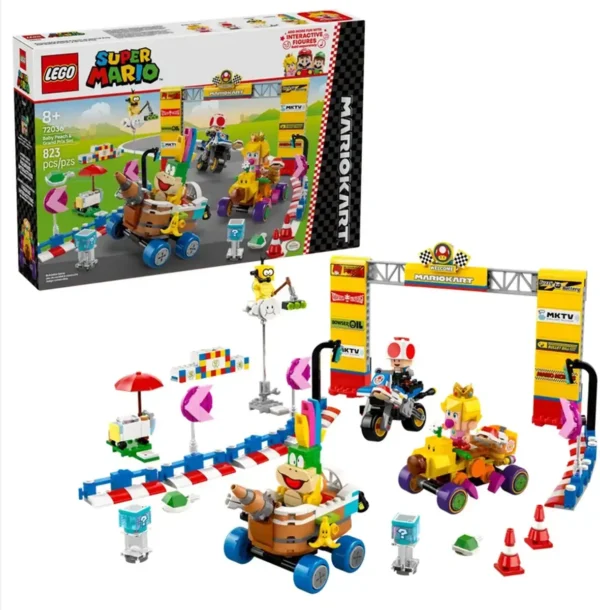 1181x1200 LEGO Mario Kart - Baby Peach en grand prix - 72036