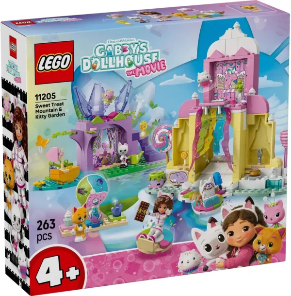 LEGO® Gabby's Poppenhuis Snoepjesberg en Kittentuin - 11205
