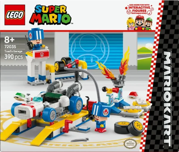 1200x1016 (1) LEGO Super Mario™: Mario Kart™ – Toads garage cadeau 72035