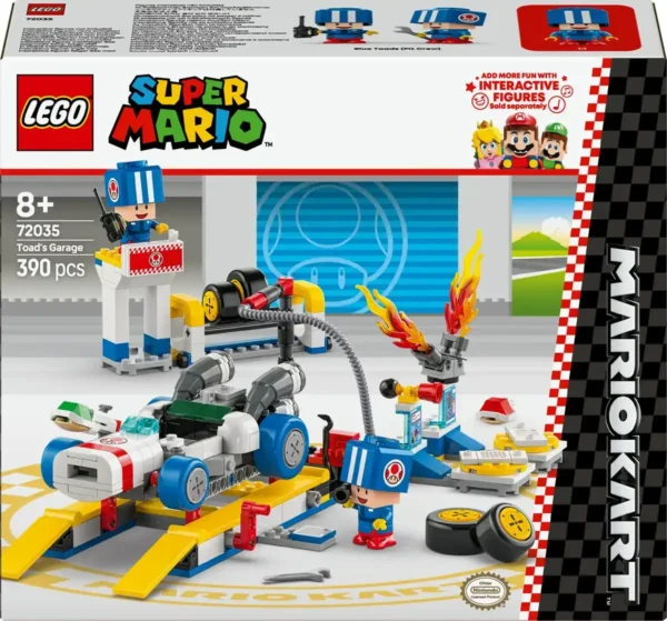 1200x1118 LEGO Super Mario™: Mario Kart™ – Toads garage cadeau 72035