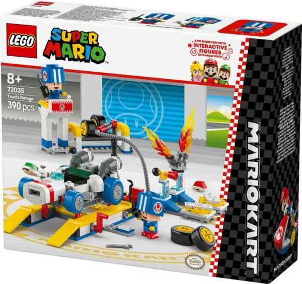 1200x1132 (1) LEGO Super Mario™: Mario Kart™ – Toads garage cadeau 72035
