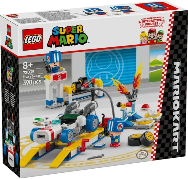 1200x1139 (1) LEGO Super Mario™: Mario Kart™ – Toads garage cadeau 72035