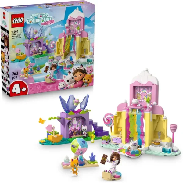 LEGO® Gabby's Poppenhuis Snoepjesberg en Kittentuin - 11205
