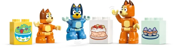 1200x337 LEGO® DUPLO® Bluey: Huis van Bluey en haar Familie met Geheugenspel - 10459