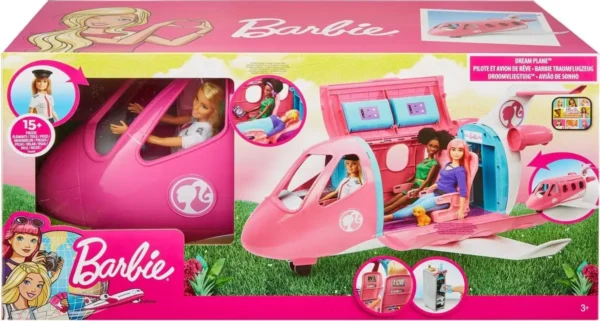 1200x642 Barbie Dreamhouse Adventures Droomvliegtuig - Pop en Speelset
