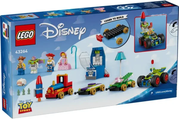 LEGO Disney en Pixar's Toy Story Feesttrein en RC Auto Set - 43264