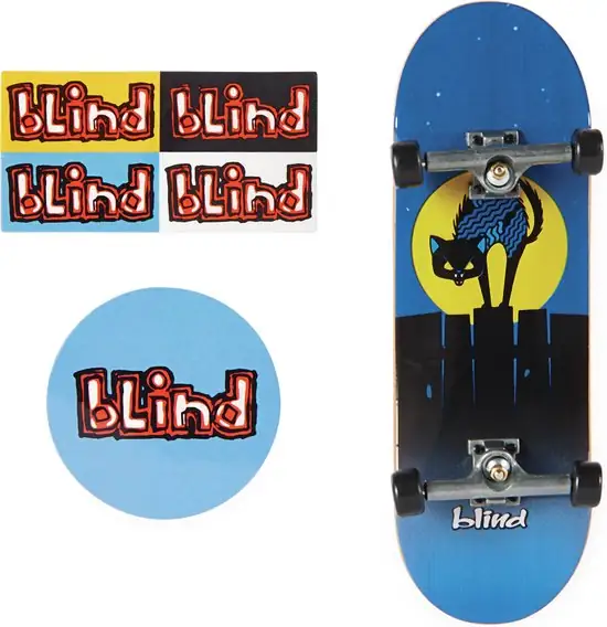 Tech Deck - Vingerskateboard van 96 mm met authentieke ontwerpen - stijlen kunnen verschillen