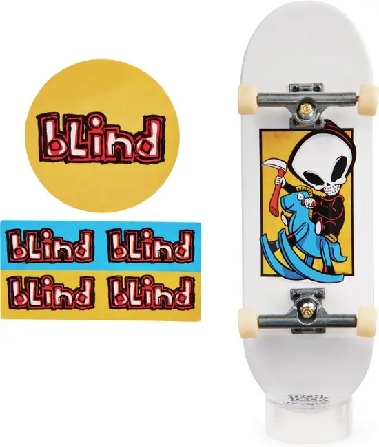 Tech Deck - Vingerskateboard van 96 mm met authentieke ontwerpen - stijlen kunnen verschillen