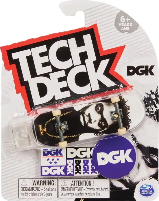 Tech Deck - Vingerskateboard van 96 mm met authentieke ontwerpen - stijlen kunnen verschillen