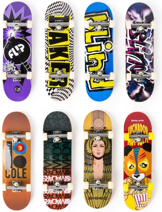 Tech Deck - Vingerskateboard van 96 mm met authentieke ontwerpen - stijlen kunnen verschillen