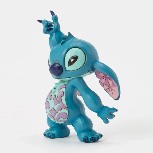Disney Traditions -  Dansende Stitch Mini - Beeldje