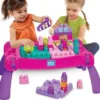 1200x1134 Mega Bloks Bouw en Leer Speeltafel Roze - Voor 1-5 jaar - Opvouwbaar