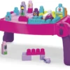1200x744 Mega Bloks Bouw en Leer Speeltafel Roze - Voor 1-5 jaar - Opvouwbaar
