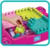391x1200 Mega Bloks Bouw en Leer Speeltafel Roze - Voor 1-5 jaar - Opvouwbaar