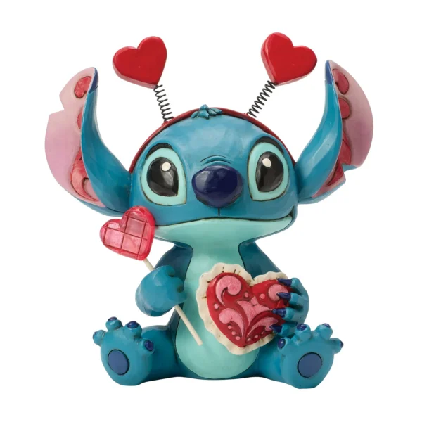 Disney Traditions Stitch Valentines Sucker for Love