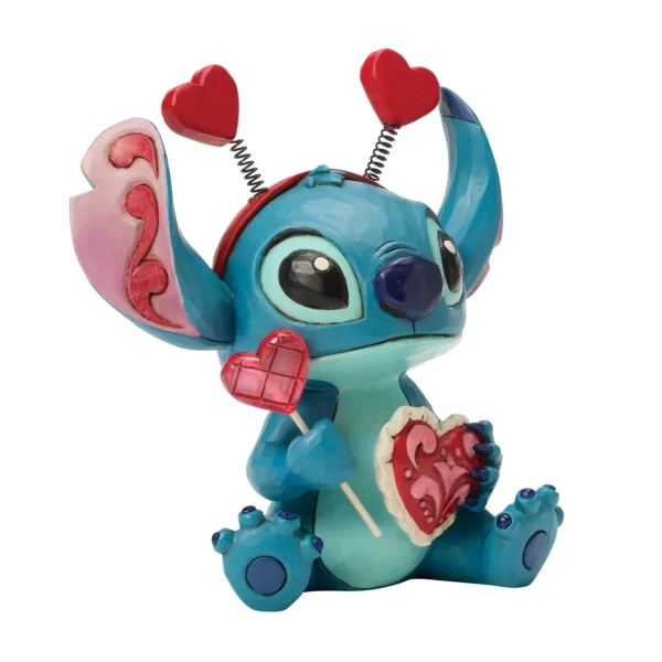 Disney Traditions Stitch Valentines Sucker for Love