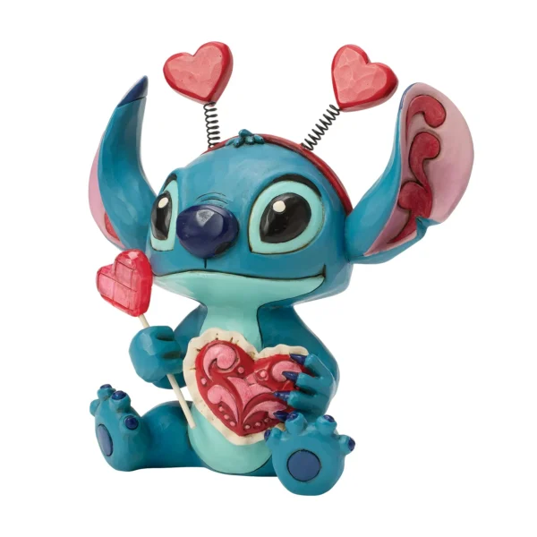 Disney Traditions Stitch Valentines Sucker for Love
