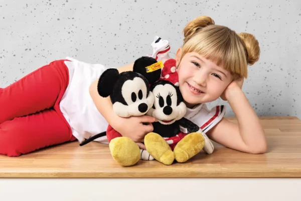 Steiff – Disney Mickey Mouse Zachte pluche knuffel van 31 cm