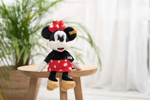 Steiff – Disney Minnie Mouse Zachte pluche knuffel van 31 cm
