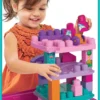 792x1200 Mega Bloks Bouw en Leer Speeltafel Roze - Voor 1-5 jaar - Opvouwbaar