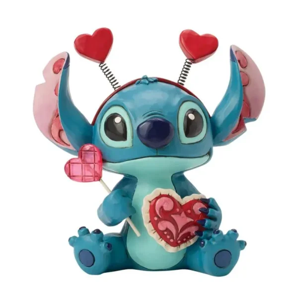 Disney Traditions Stitch Valentines Sucker for Love
