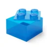 3345605_687bc7162a3e Lego Opbergbox Brick 4 met Deksel Blauw