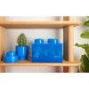 Room_Copenhagen_LEGO_Storage_Brick_4_Top_Lid_Glitter__Aufbewahrungsbox@@100152130_4 Lego Opbergbox Brick 4 met Deksel Blauw