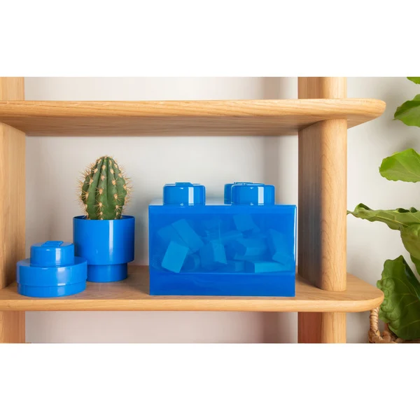 Room_Copenhagen_LEGO_Storage_Brick_4_Top_Lid_Glitter__Aufbewahrungsbox@@100152130_4 Lego Opbergbox Brick 4 met Deksel Blauw