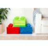 Room_Copenhagen_LEGO_Storage_Brick_4_Top_Lid_Glitter__Aufbewahrungsbox@@100152130_8 Lego Opbergbox Brick 4 met Deksel Rood