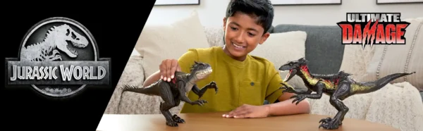 Jurassic World Dinosaur Action Figure Ultimate Damage Indoraptor