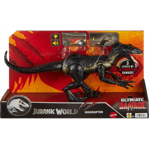Jurassic World Dinosaur Action Figure Ultimate Damage Indoraptor