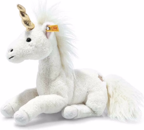 1200x1084 Steiff – Unica dangling unicorn, white Zachte pluche knuffel