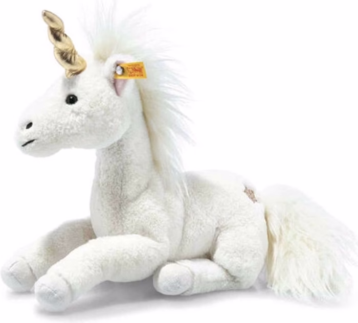 1200x1084 Steiff ā Unica dangling unicorn, white Zachte pluche knuffel