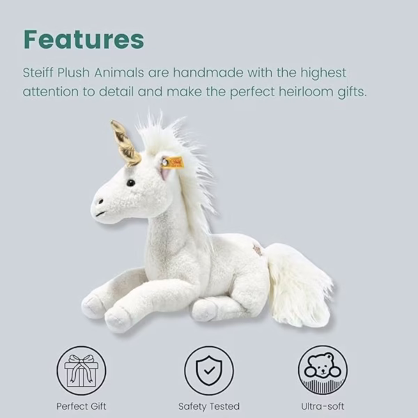 1200x1200 (21) Steiff – Unica dangling unicorn, white Zachte pluche knuffel